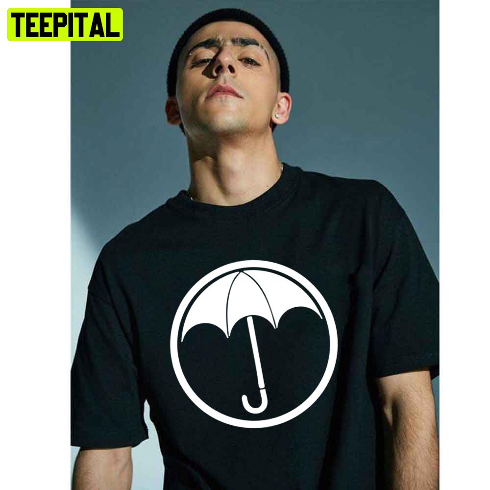 Logo Black The Umbrella Academy Movie Unisex T-Shirt Logo Black The Umbrella Academy Movie Unisex T-Shirt