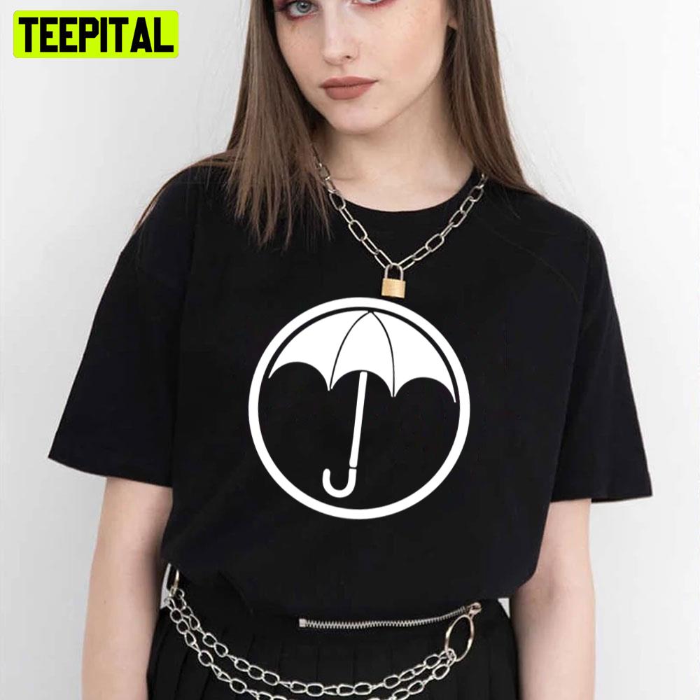 Logo Black The Umbrella Academy Movie Unisex T-Shirt Logo Black The Umbrella Academy Movie Unisex T-Shirt