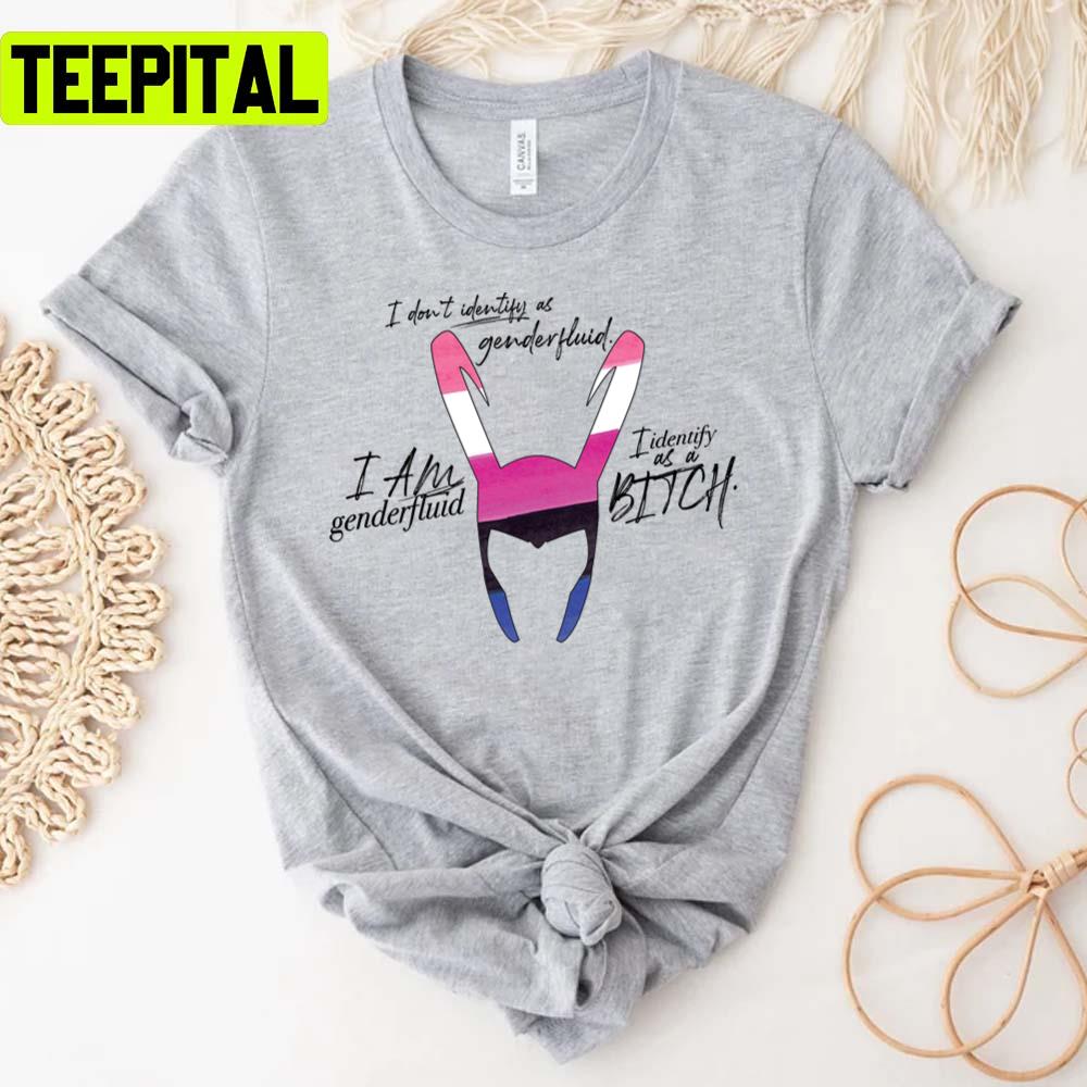 Loki Identity Genderfluid Unisex T-Shirt Loki Identity Genderfluid Unisex T-Shirt