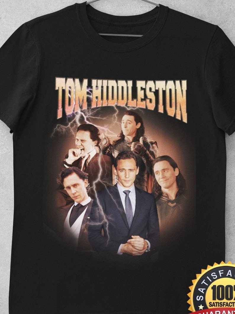 Loki Tom Hiddleston Vintage Art Unisex T-Shirt Loki Tom Hiddleston Vintage Art Unisex T-Shirt