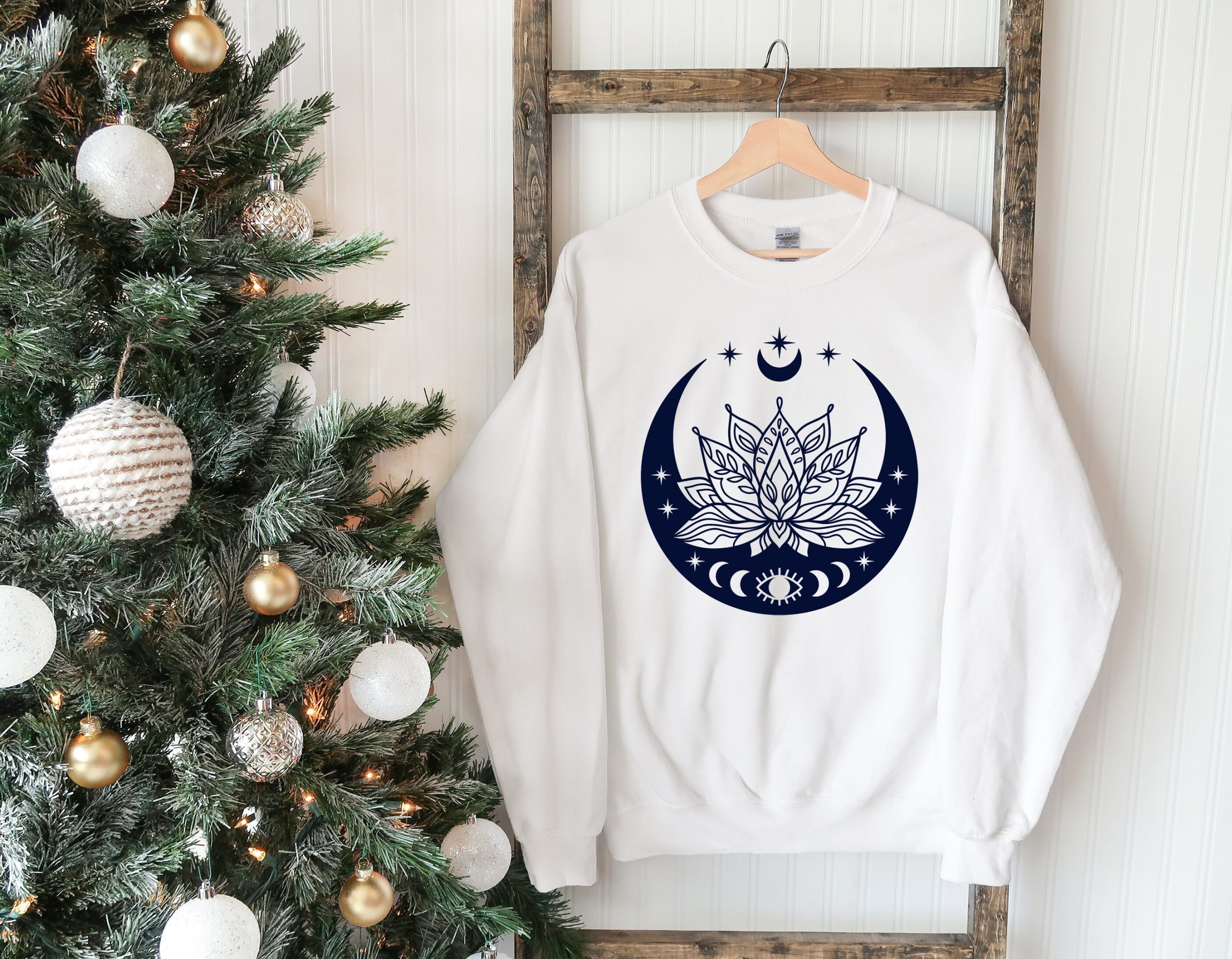 Lotus Flower Moon Phases Sweat Meditation Unisex Sweatshirt Lotus Flower Moon Phases Sweat Meditation Unisex Sweatshirt