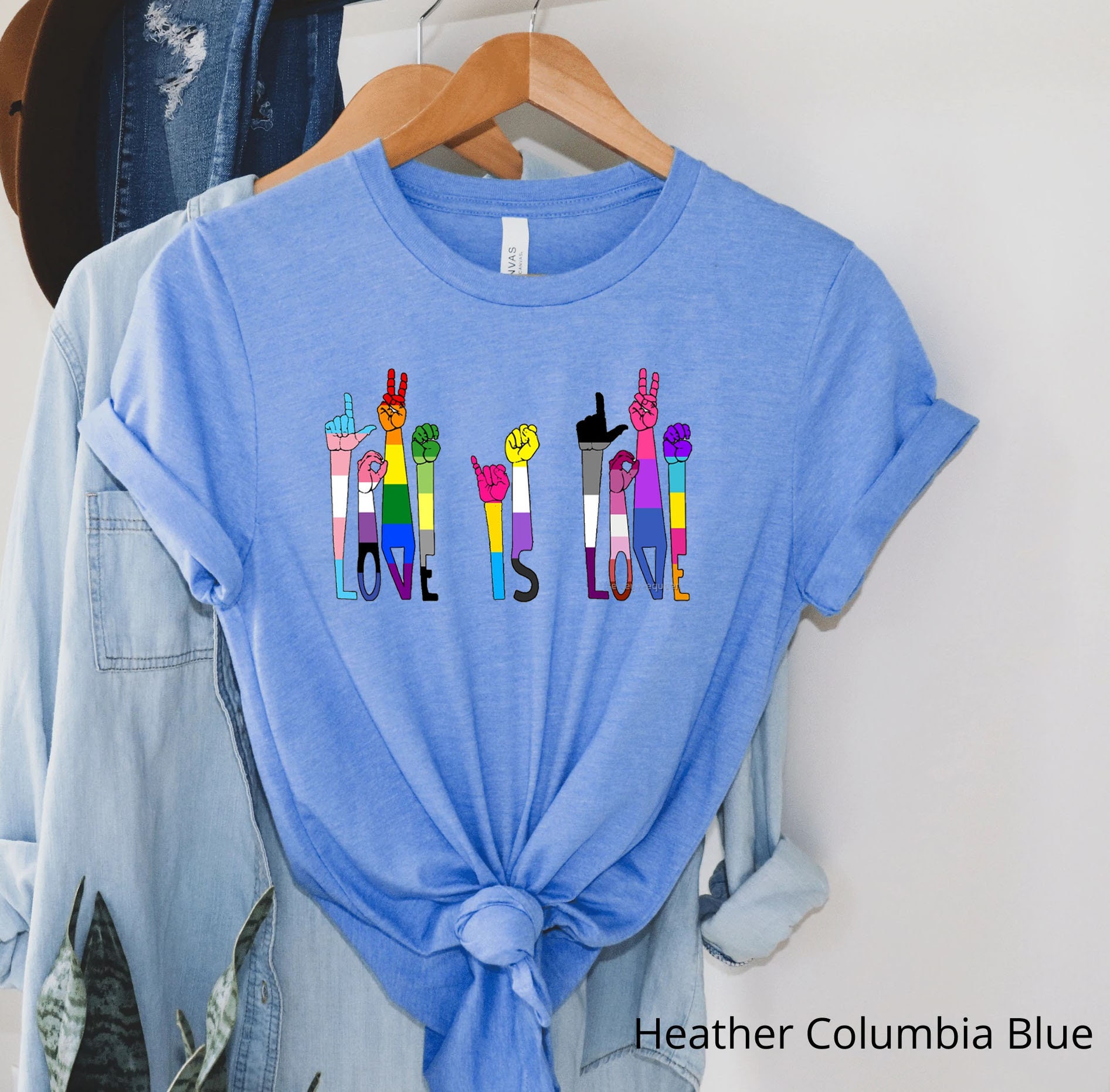 Love Is Love Lgbt Lgbqt Pride Month Rainbow Love Is Love Unisex T-Shirt Love Is Love Lgbt Lgbqt Pride Month Rainbow Love Is Love Unisex T-Shirt