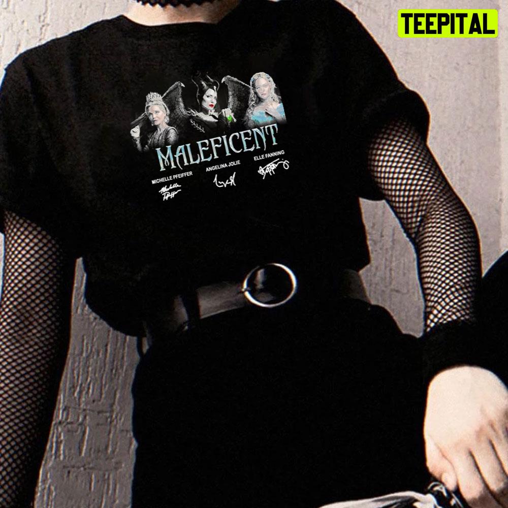 Maleficent Signature Mistress Of Evil Unisex T-Shirt Maleficent Signature Mistress Of Evil Unisex T-Shirt