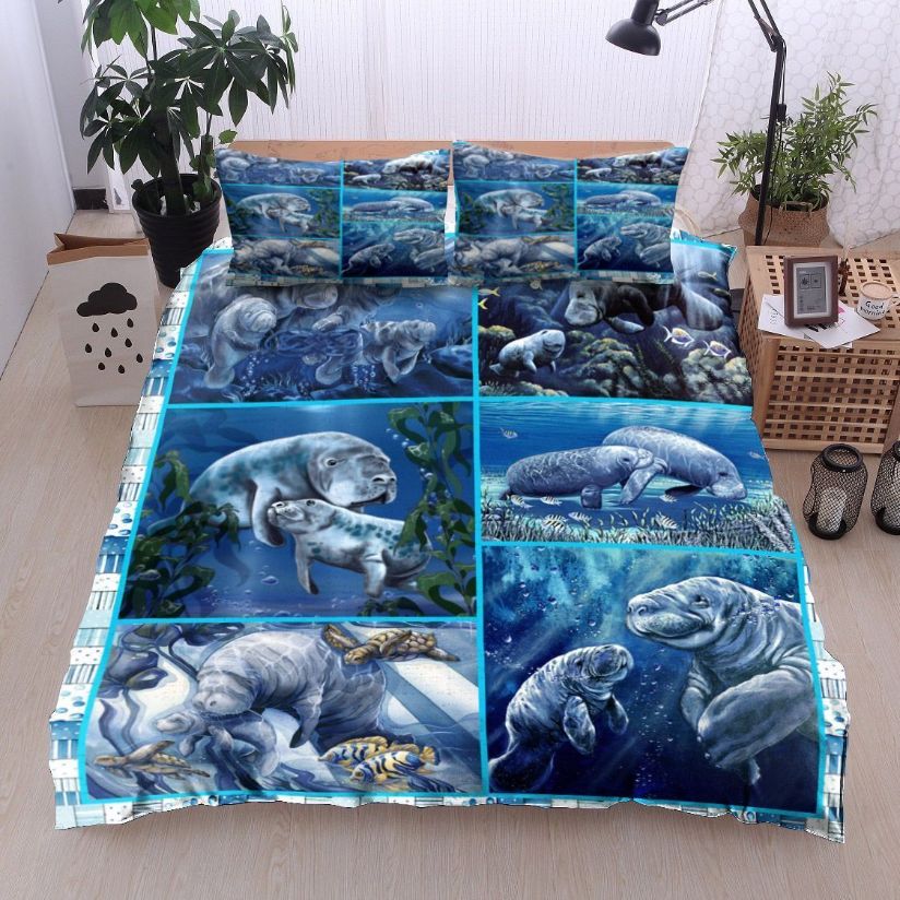 Manatee Cotton Bedding Sets Manatee Cotton Bedding Sets