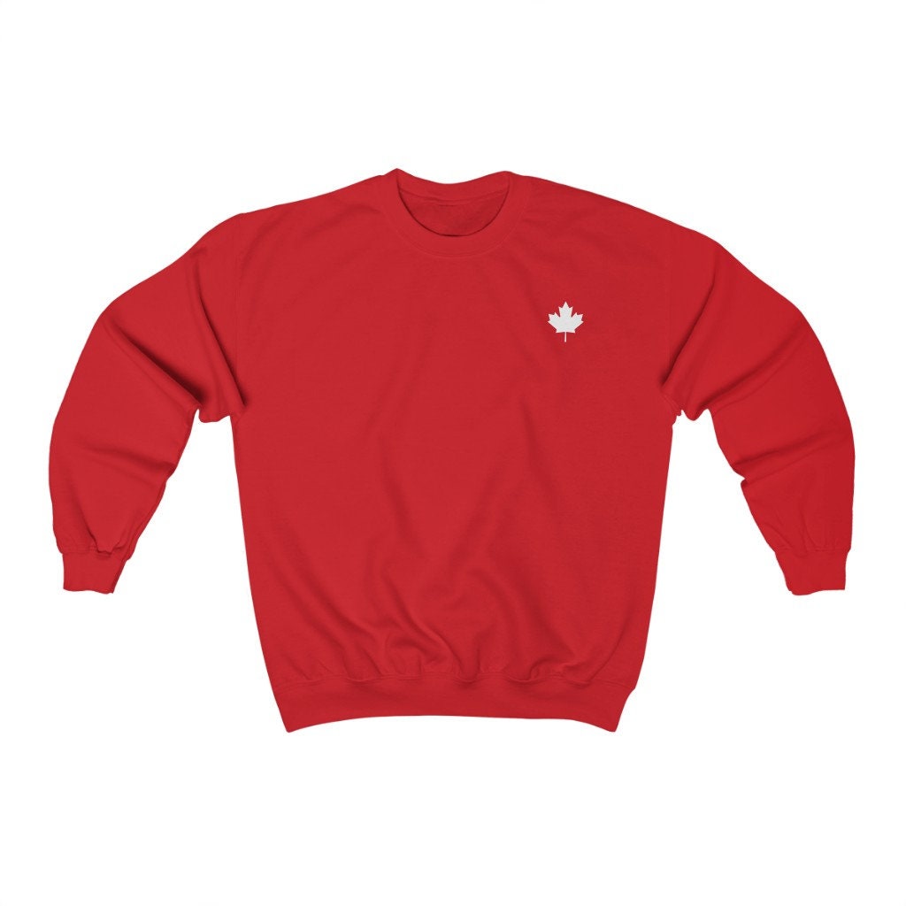 Maple Leaf Canadian Unisex Sweatshirt Maple Leaf Canadian Unisex Sweatshirt