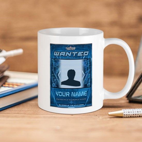 Marvel Comics Guardians Of The Galaxy Wanted Premium Sublime Ceramic Coffee Mug White Marvel Comics Guardians Of The Galaxy Wanted Premium Sublime Ceramic Coffee Mug White