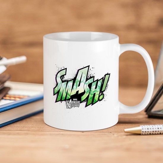 Marvel Comics Hulk Smash Avengers Assemble Premium Sublime Ceramic Coffee Mug White Marvel Comics Hulk Smash Avengers Assemble Premium Sublime Ceramic Coffee Mug White
