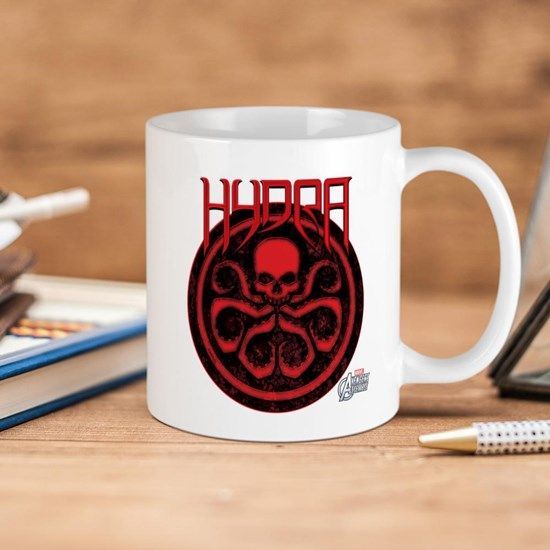 Marvel Comics Hydra Avengers Assemble Premium Sublime Ceramic Coffee Mug White Marvel Comics Hydra Avengers Assemble Premium Sublime Ceramic Coffee Mug White