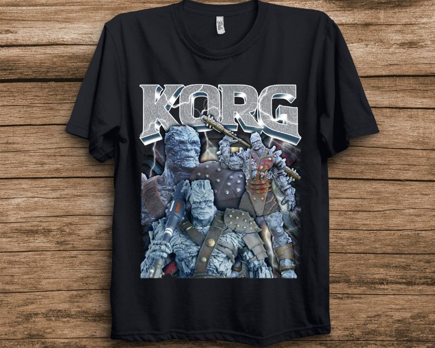 Marvel Korg Portrait Thor Love And Thunder T-Shirt Marvel Korg Portrait Thor Love And Thunder T-Shirt