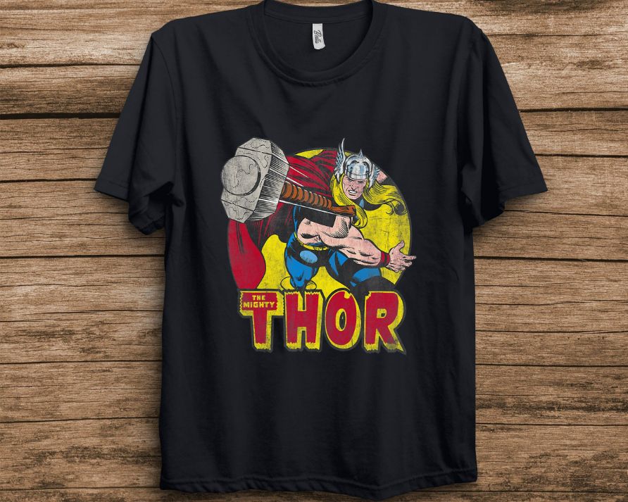 Marvel Mighty Thor Hammer Throw Thor Love and Thunder Unisex T-Shirt Marvel Mighty Thor Hammer Throw Thor Love and Thunder Unisex T-Shirt
