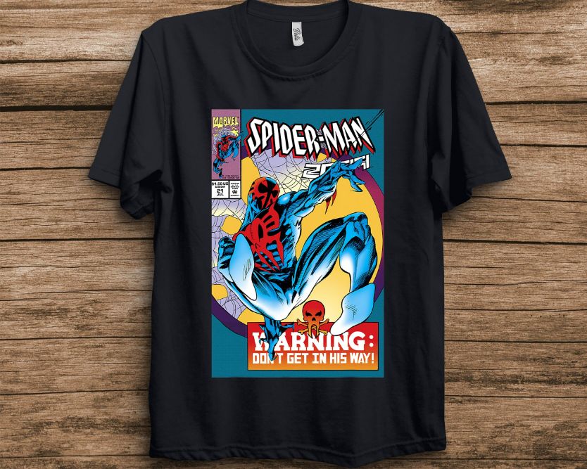Marvel Spider-Man 2099 Comic Cover Unisex Adult T-Shirt Marvel Spider-Man 2099 Comic Cover Unisex Adult T-Shirt