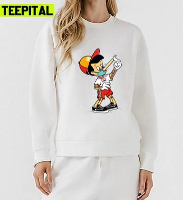 Mask Pinocchio Disney Design Unisex Sweatshirt Mask Pinocchio Disney Design Unisex Sweatshirt