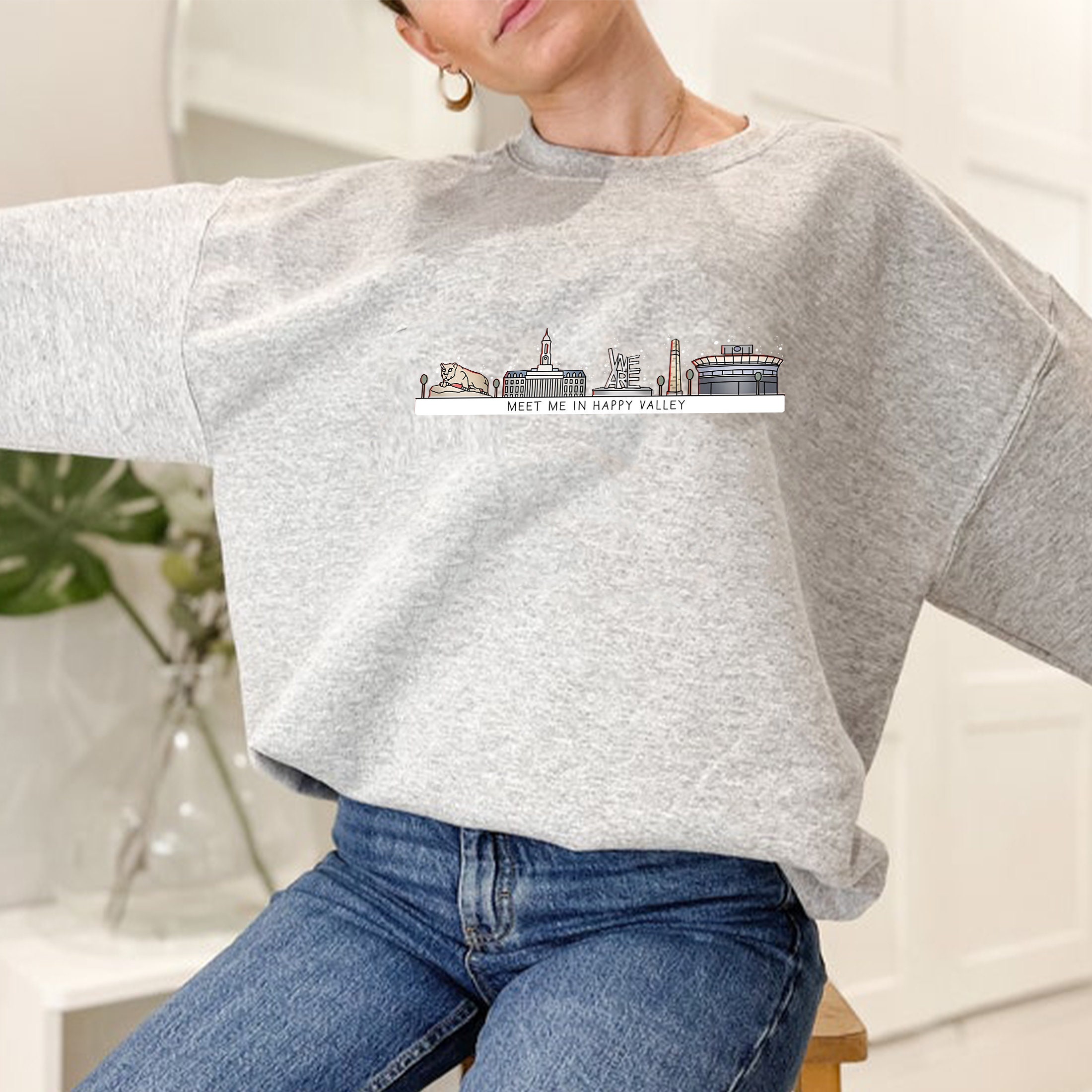 Meet Me In Happy Valley Unisex Sweatshirt Meet Me In Happy Valley Unisex Sweatshirt
