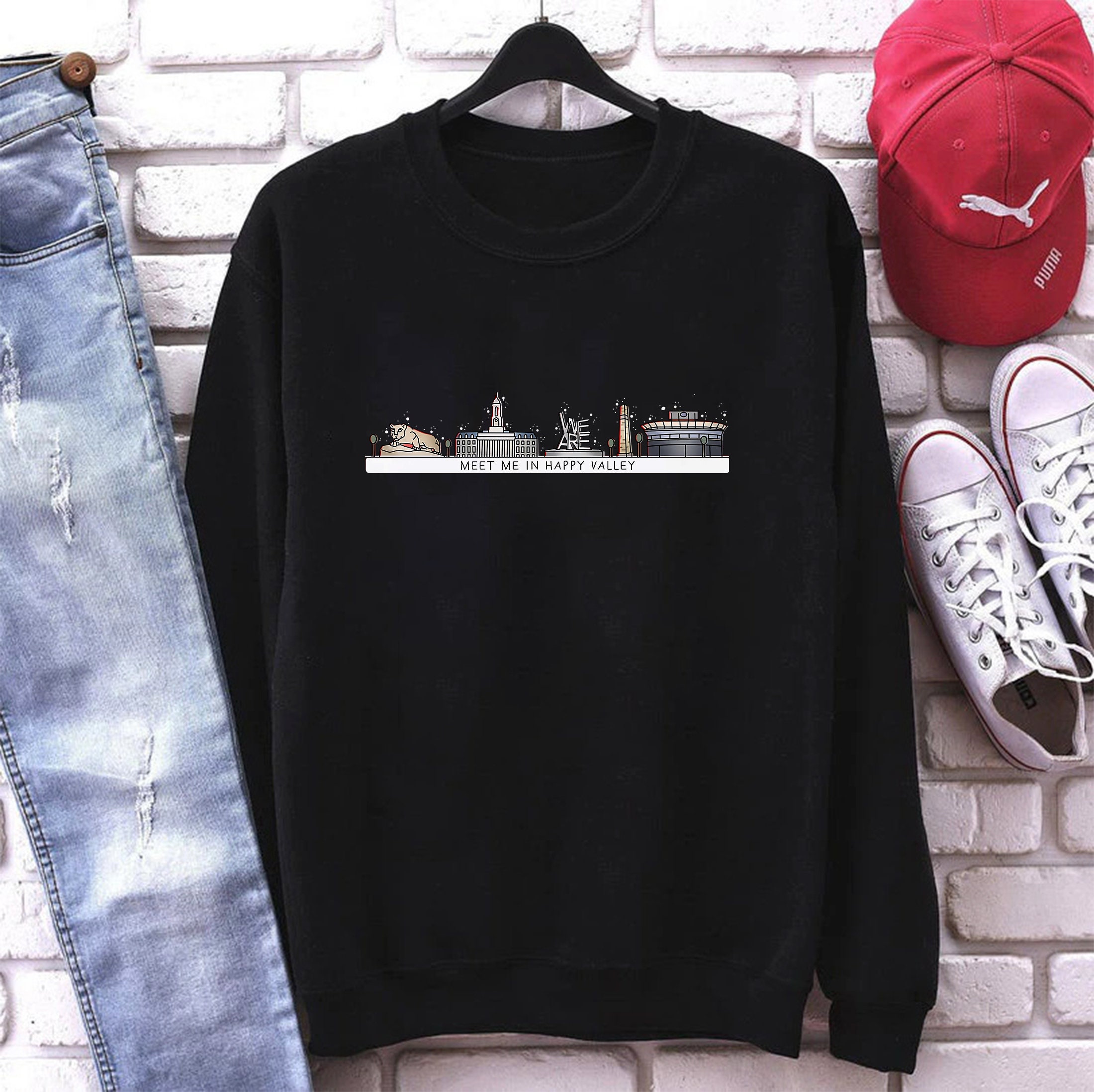 Meet Me In Happy Valley Unisex Sweatshirt Meet Me In Happy Valley Unisex Sweatshirt