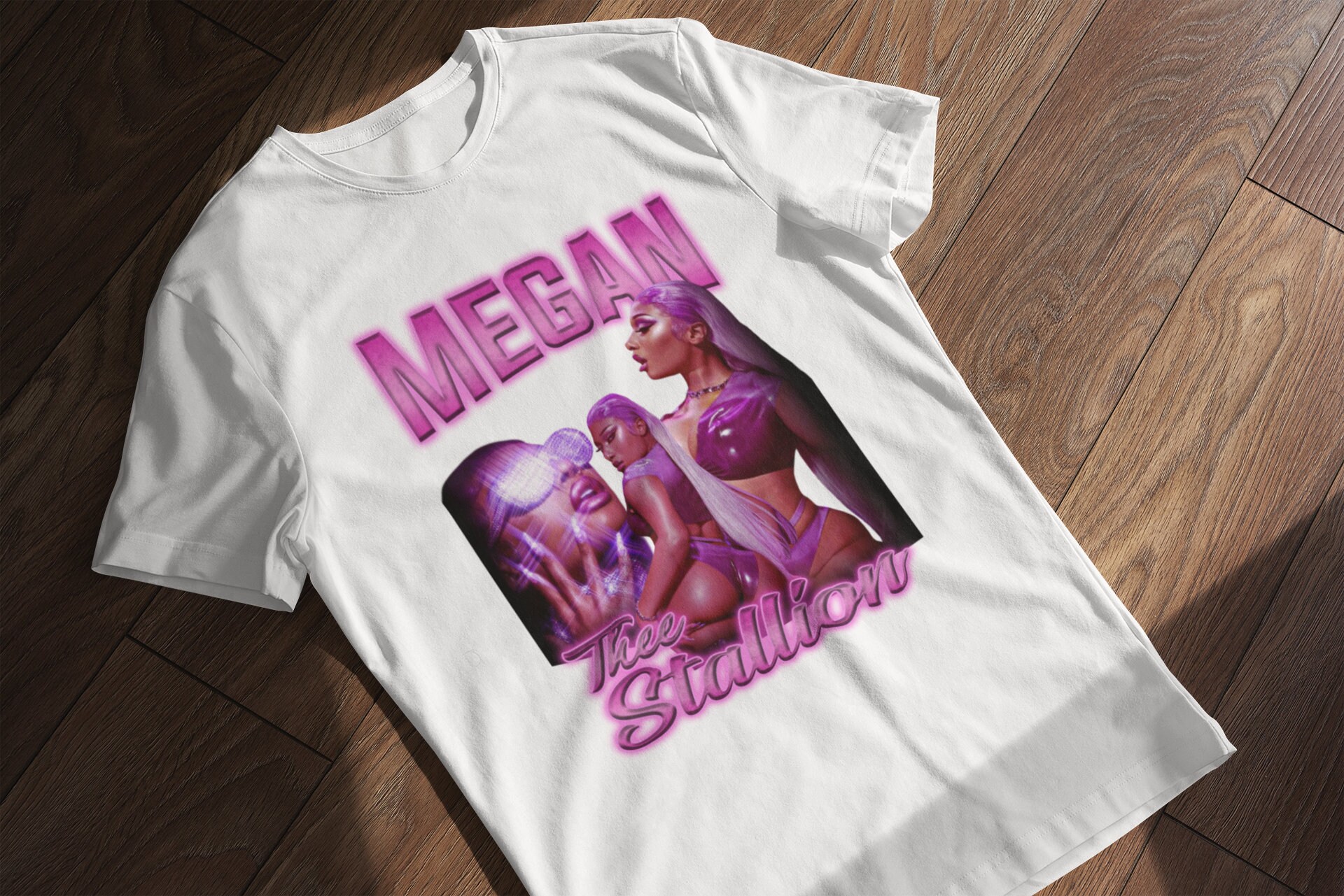 Megan The Stallion Custom Vintage Unisex T-Shirt Megan The Stallion Custom Vintage Unisex T-Shirt