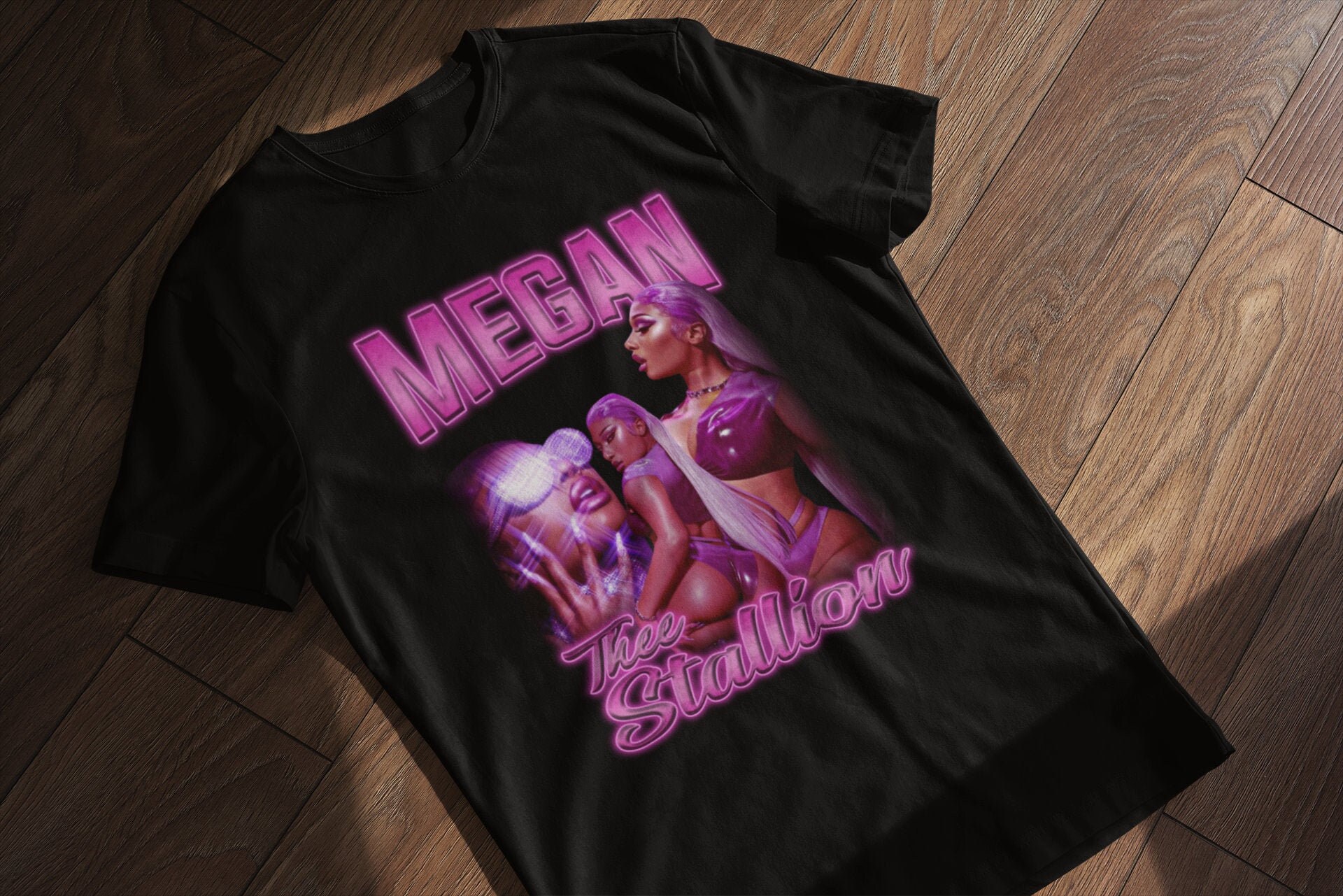 Megan The Stallion Custom Vintage Unisex T-Shirt Megan The Stallion Custom Vintage Unisex T-Shirt
