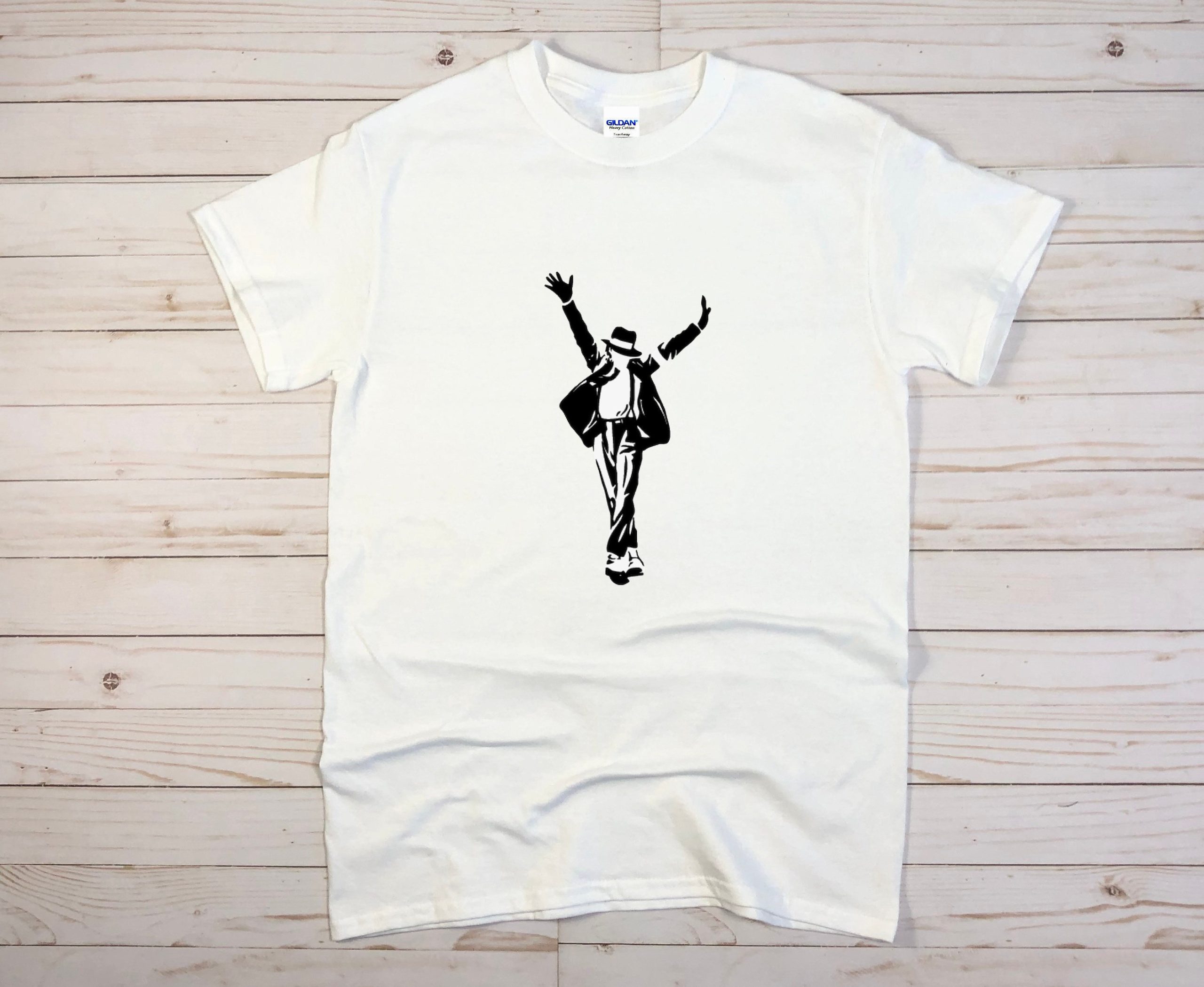 Michael Jackson Moonwalk Black Art Unisex T-Shirt Michael Jackson Moonwalk Black Art Unisex T-Shirt