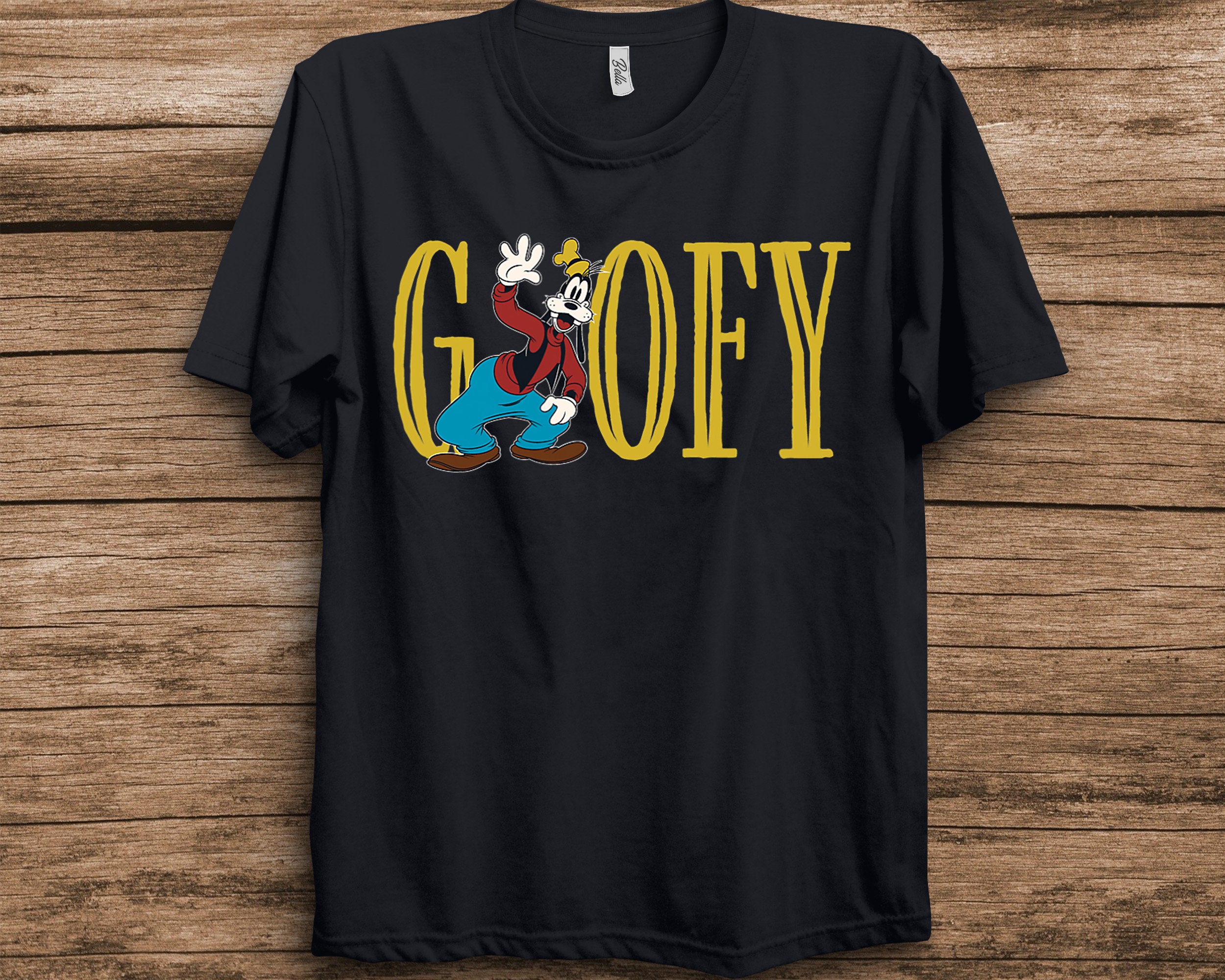 Mickey And Friends Goofy Lettering Disney Unisex T-Shirt Mickey And Friends Goofy Lettering Disney Unisex T-Shirt