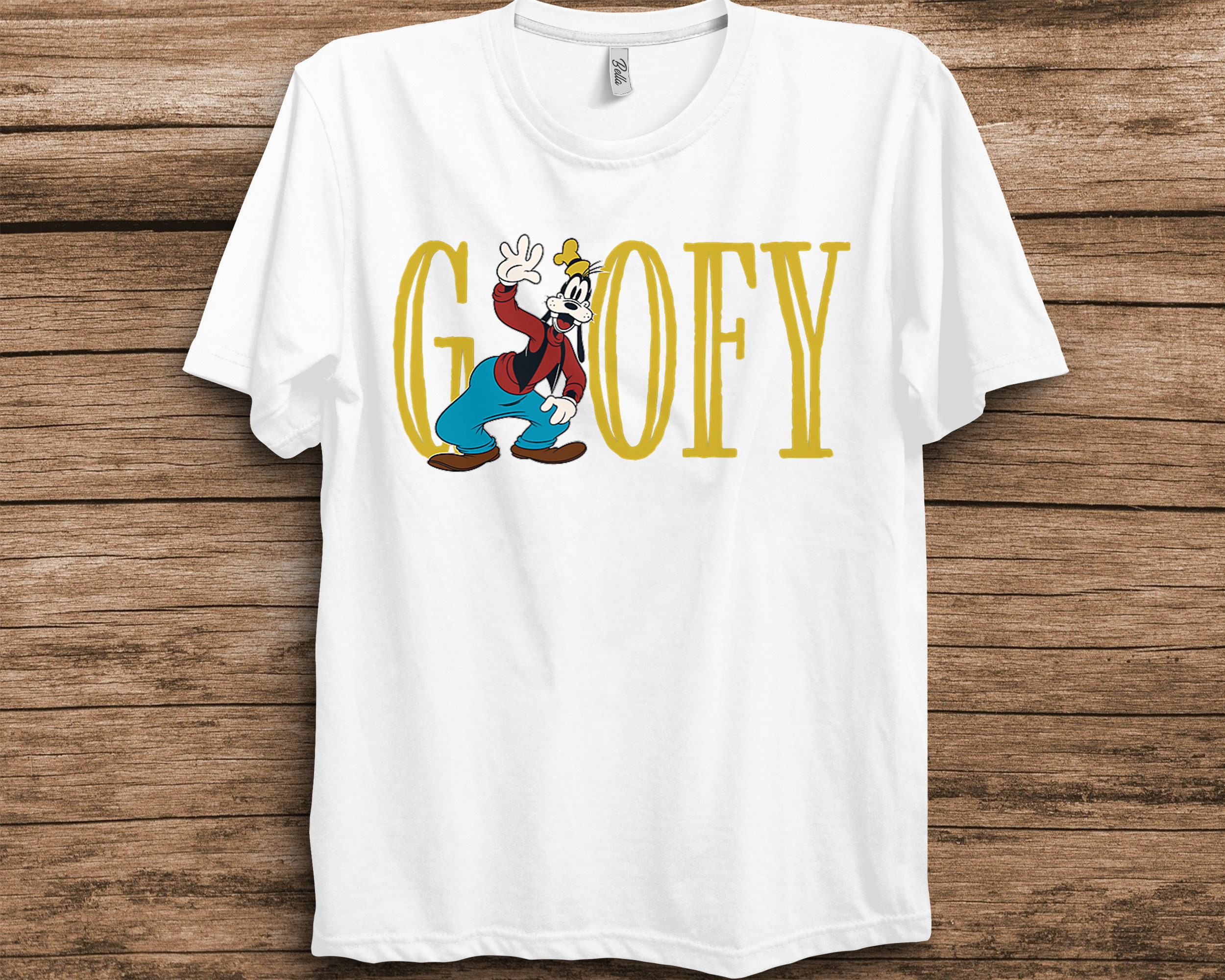 Mickey And Friends Goofy Lettering Disney Unisex T-Shirt Mickey And Friends Goofy Lettering Disney Unisex T-Shirt