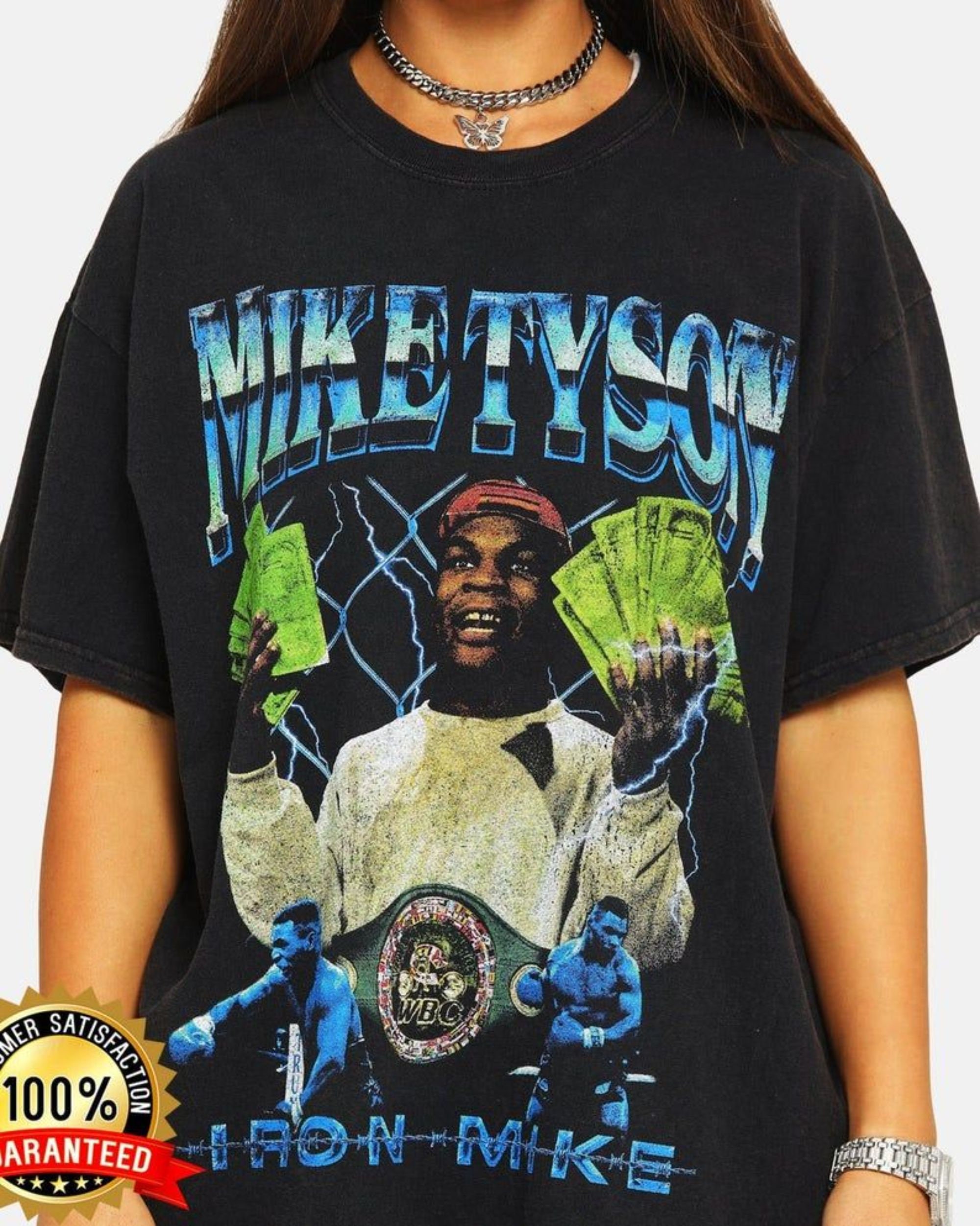 Mike Tyson Iron Mike 90's Vintage Art Unisex T-Shirt Mike Tyson Iron Mike 90's Vintage Art Unisex T-Shirt