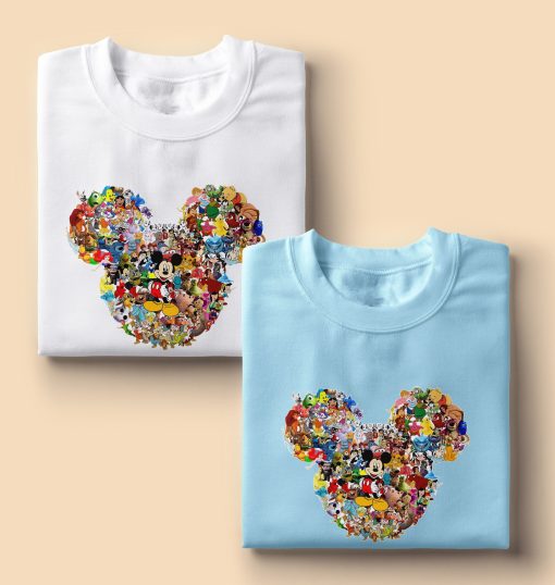 Minnie Mickey Mouse Disney Characters Unisex Sweatshirt