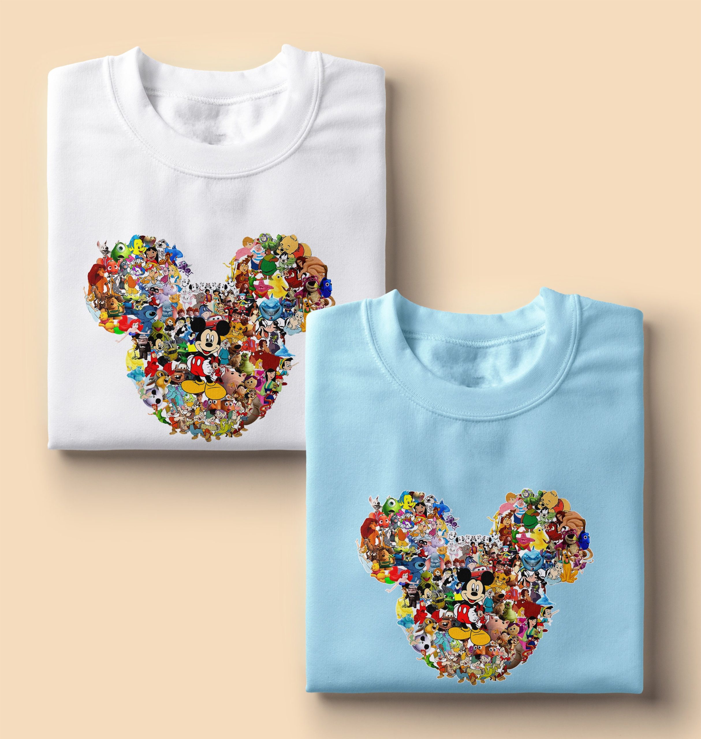 Minnie Mickey Mouse Disney Characters Unisex Sweatshirt Minnie Mickey Mouse Disney Characters Unisex Sweatshirt