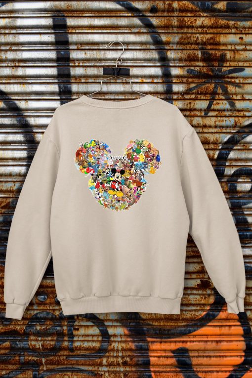 Minnie Mickey Mouse Disney Characters Unisex Sweatshirt