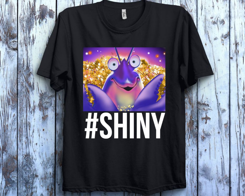 Moana Shiny Tamatoa Portrait Funny Disney Unisex Gift T-Shirt Moana Shiny Tamatoa Portrait Funny Disney Unisex Gift T-Shirt