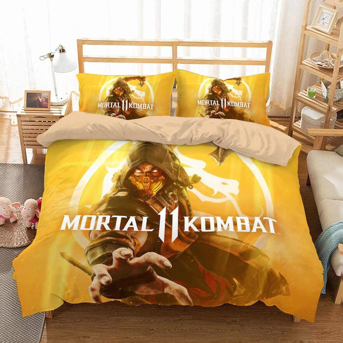 Mortal Kombat Bedding Set Mortal Kombat Bedding Set