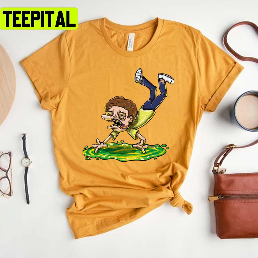 Morty In The Portal Rick And Morty Unisex T-Shirt Morty In The Portal Rick And Morty Unisex T-Shirt