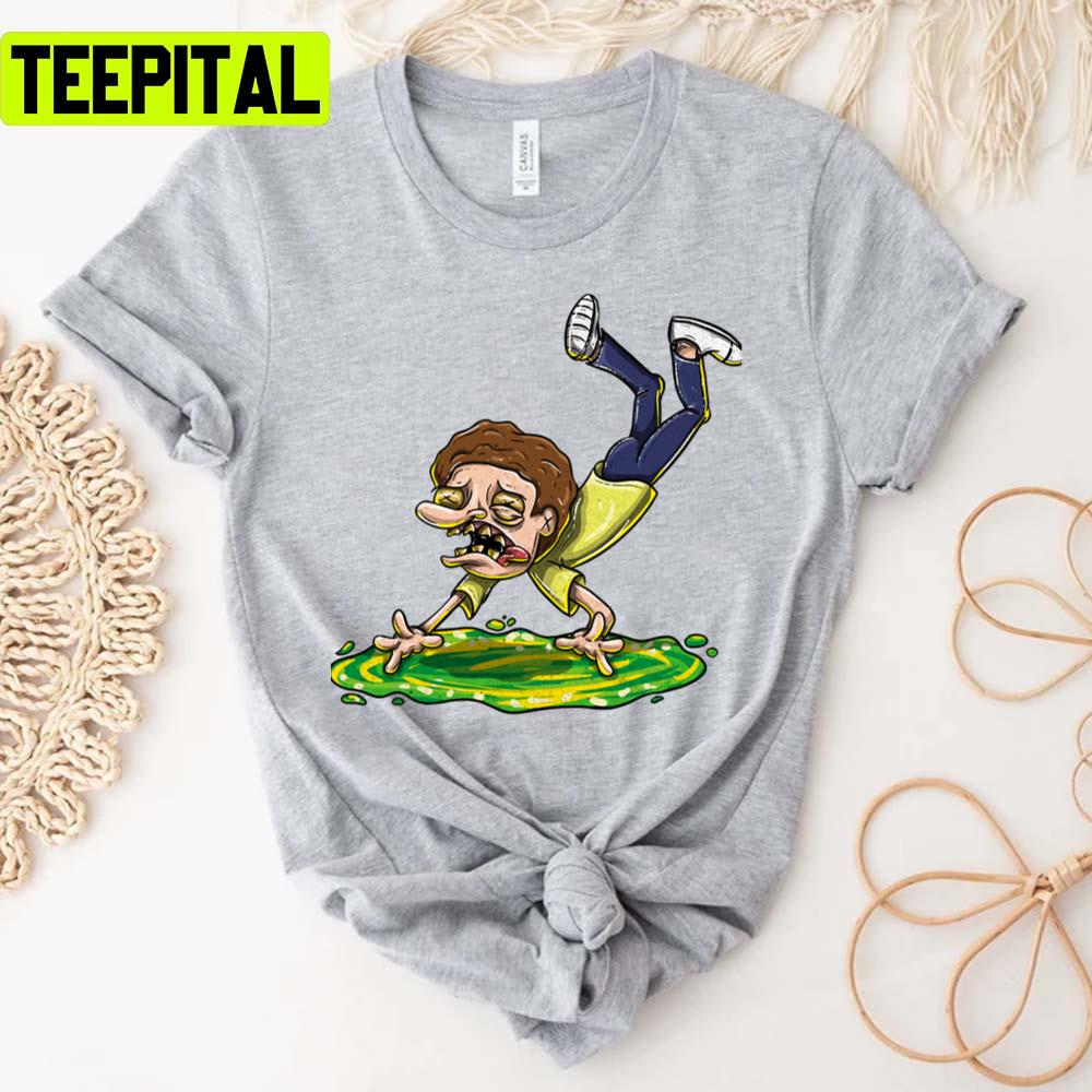 Morty In The Portal Rick And Morty Unisex T-Shirt Morty In The Portal Rick And Morty Unisex T-Shirt