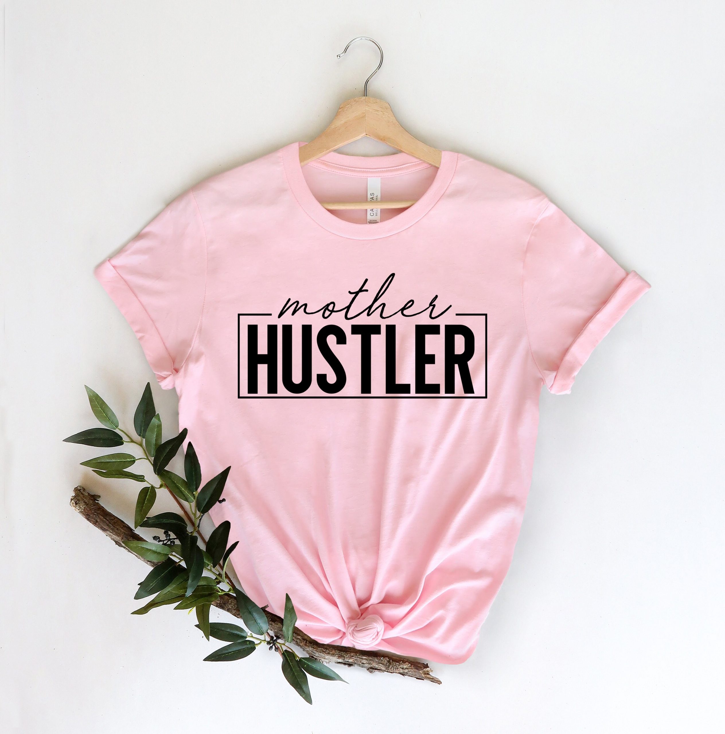Mother Hustler White Art Unisex T-Shirt Mother Hustler White Art Unisex T-Shirt
