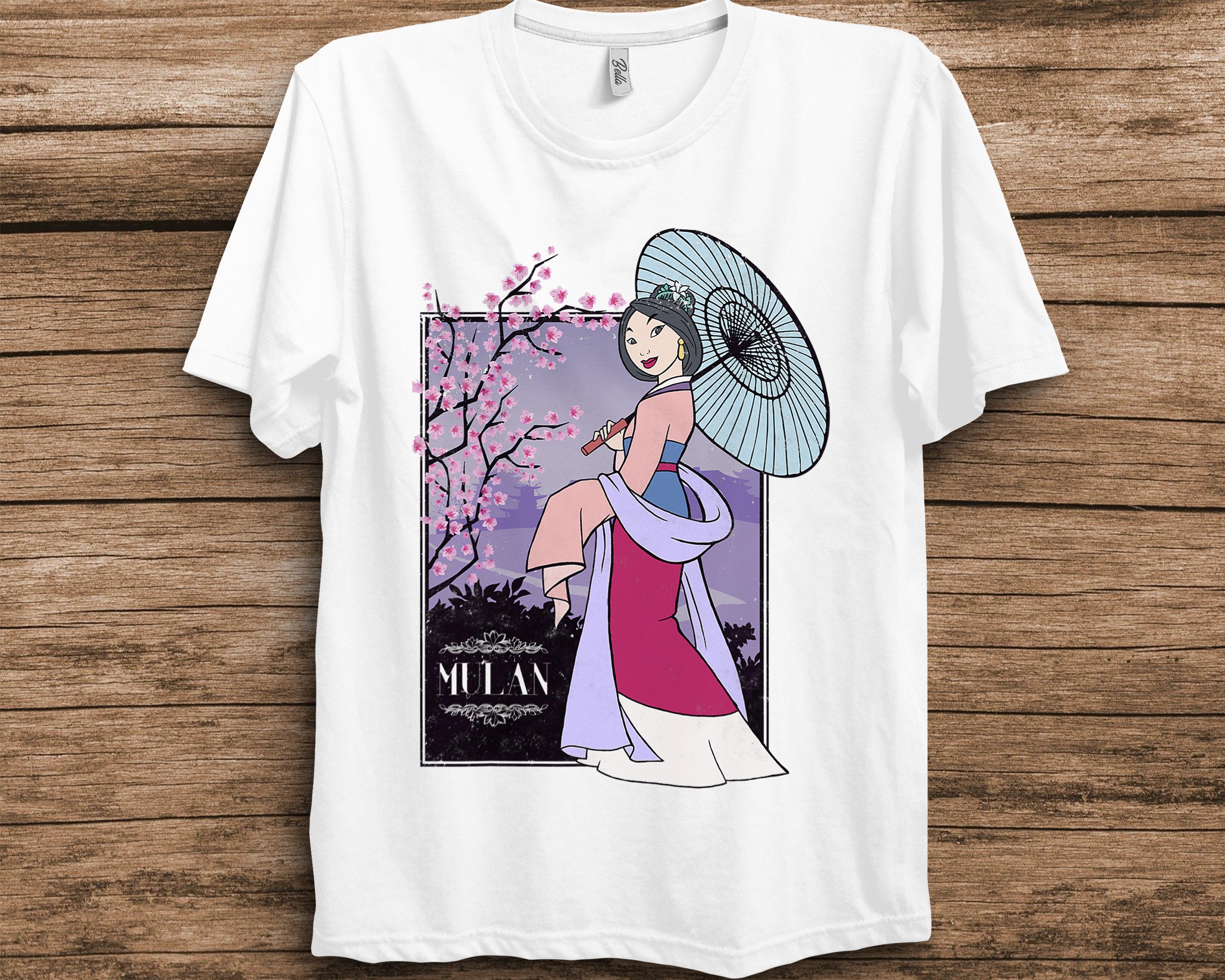 Mulan Honor To Us All Cherry Blossoms Disney Unisex T-Shirt Mulan Honor To Us All Cherry Blossoms Disney Unisex T-Shirt