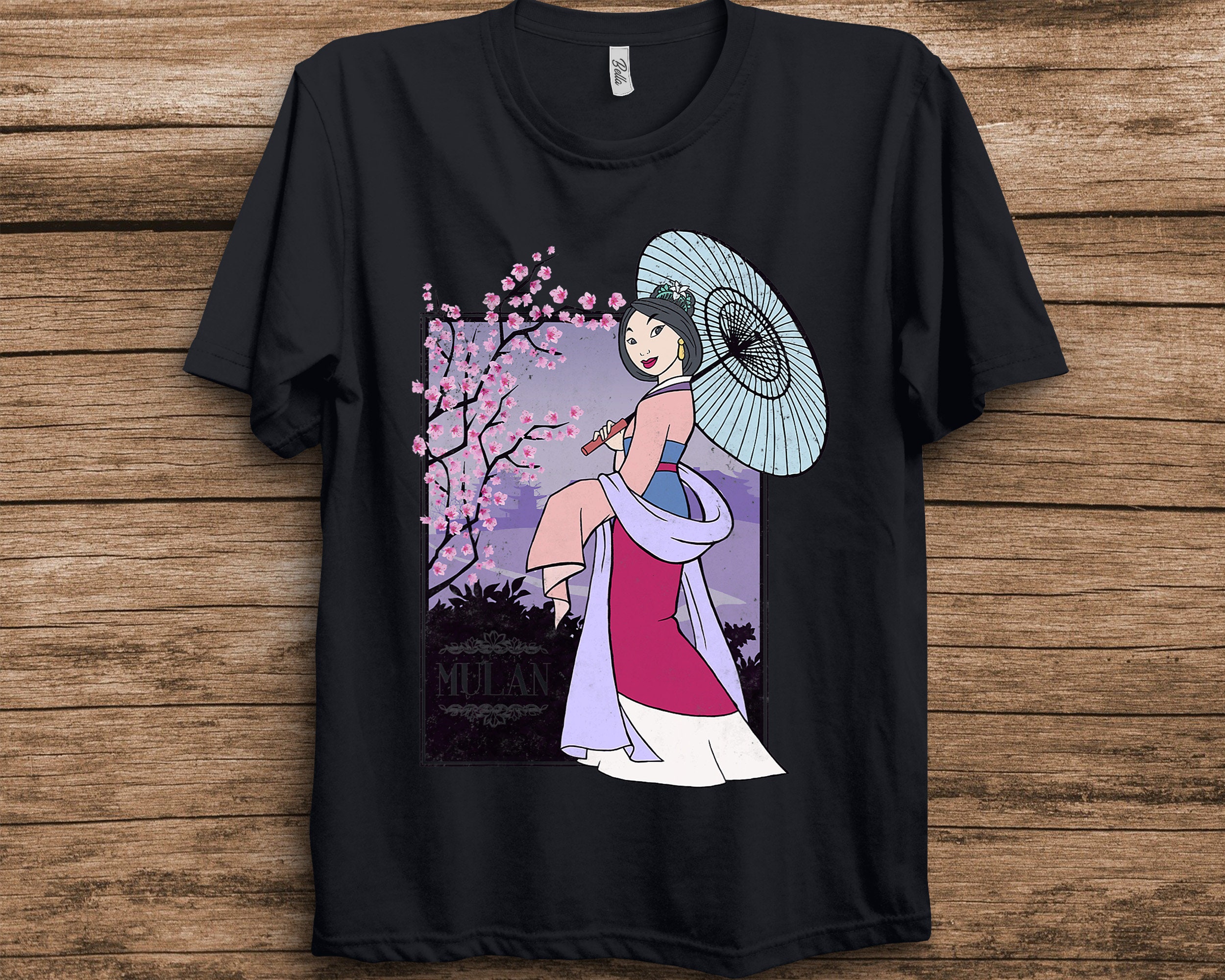 Mulan Honor To Us All Cherry Blossoms Disney Unisex T-Shirt Mulan Honor To Us All Cherry Blossoms Disney Unisex T-Shirt