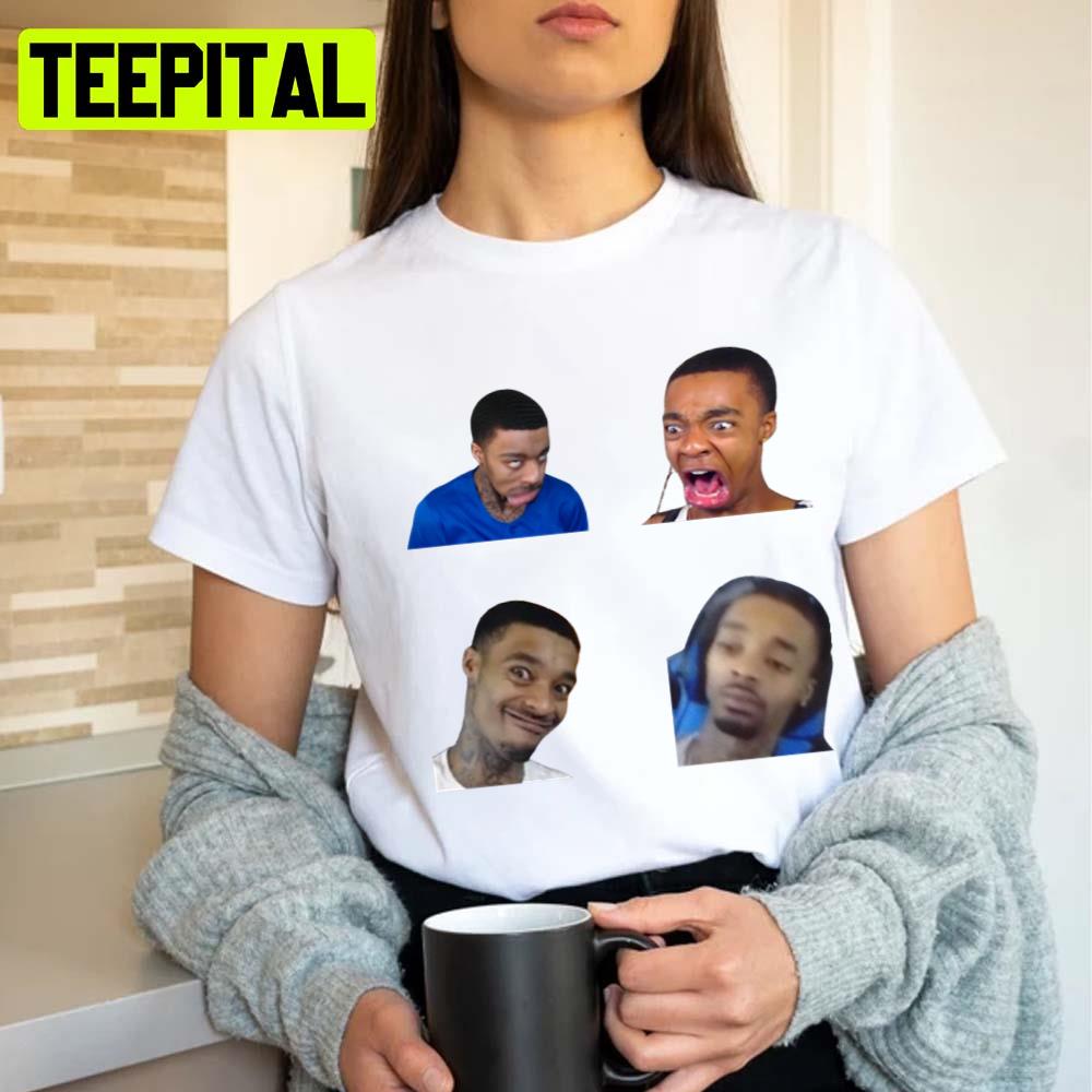 Multi Funny Face Flight Reacts Unisex T-Shirt Multi Funny Face Flight Reacts Unisex T-Shirt