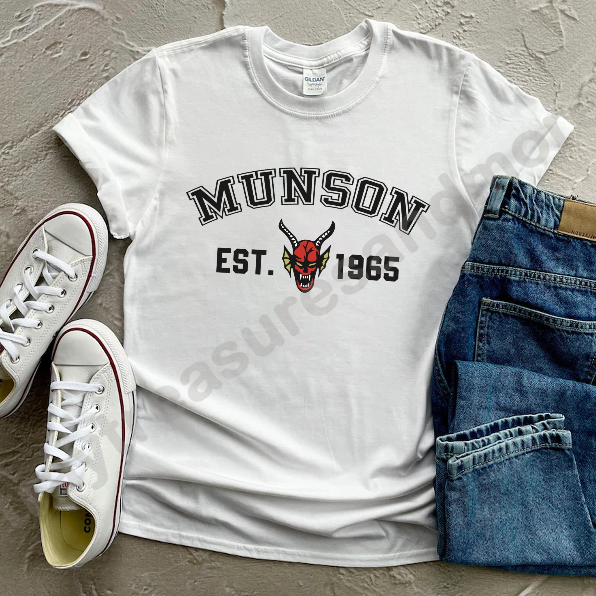 Munson Face Est 1965 Eddie Munson Unisex T-Shirt Munson Face Est 1965 Eddie Munson Unisex T-Shirt