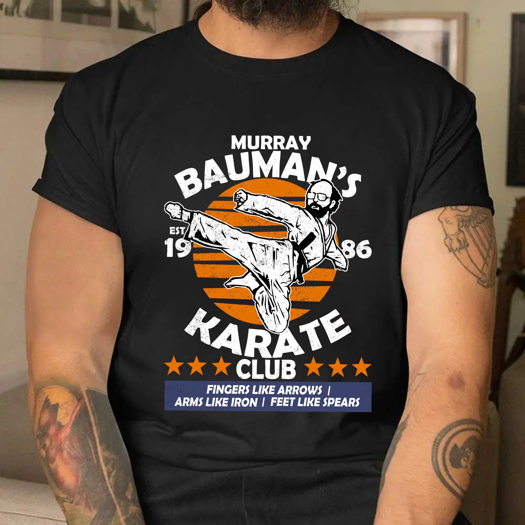 Murray Bauman's Karate Club Stranger Things Unisex T-Shirt Murray Bauman's Karate Club Stranger Things Unisex T-Shirt