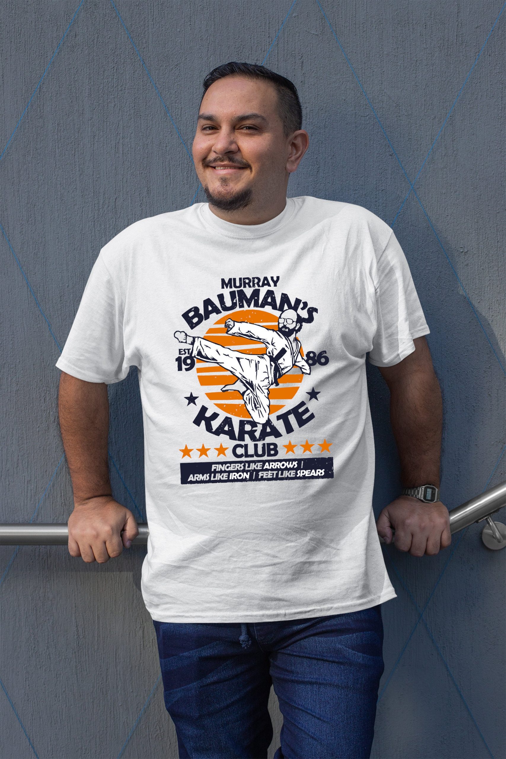 Murray Bauman's Karate Club Stranger Things Unisex T-Shirt Murray Bauman's Karate Club Stranger Things Unisex T-Shirt