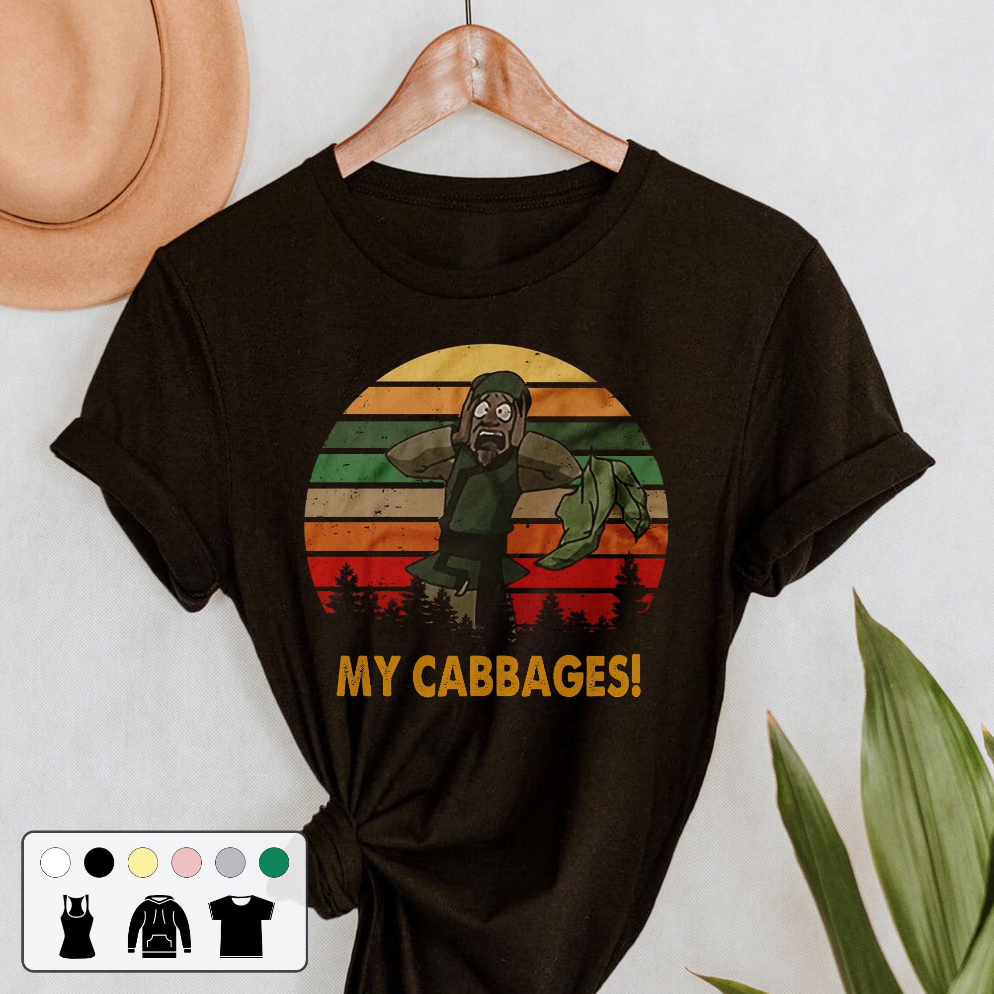 My Cabbages Vintage Retro Unisex T-Shirt My Cabbages Vintage Retro Unisex T-Shirt