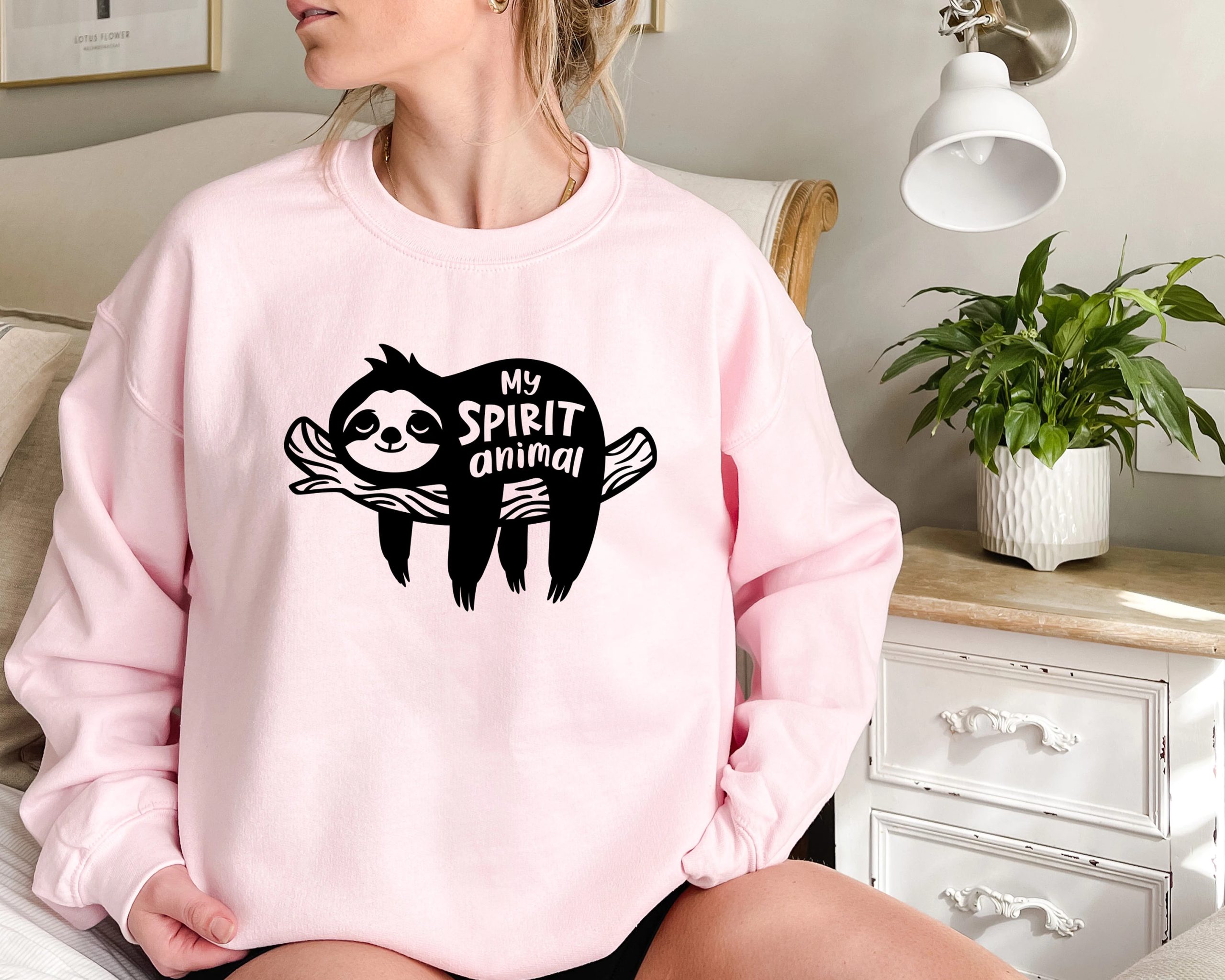 My Sprit Animal Sloth Unisex Sweatshirt My Sprit Animal Sloth Unisex Sweatshirt