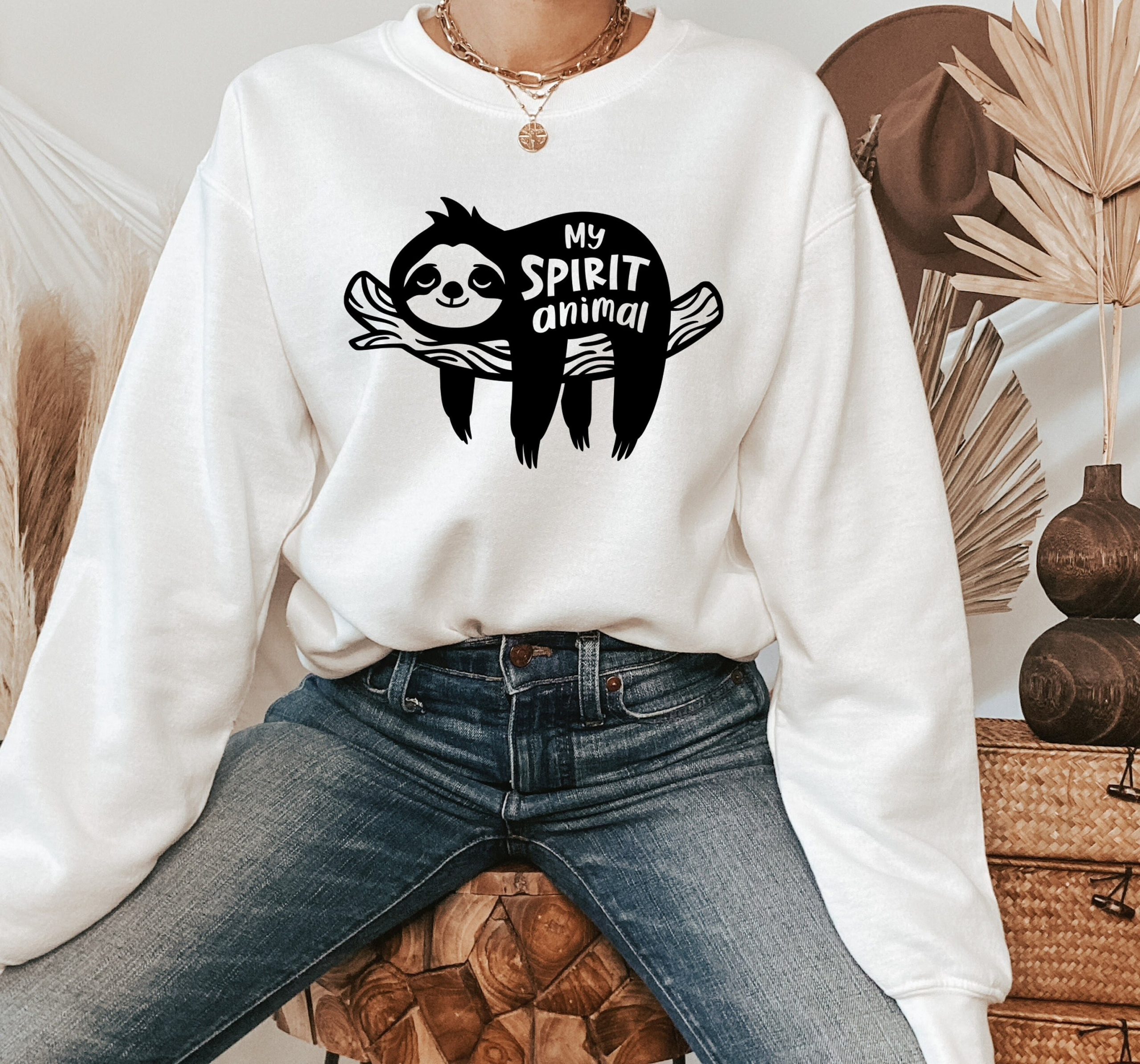 My Sprit Animal Sloth Unisex Sweatshirt My Sprit Animal Sloth Unisex Sweatshirt