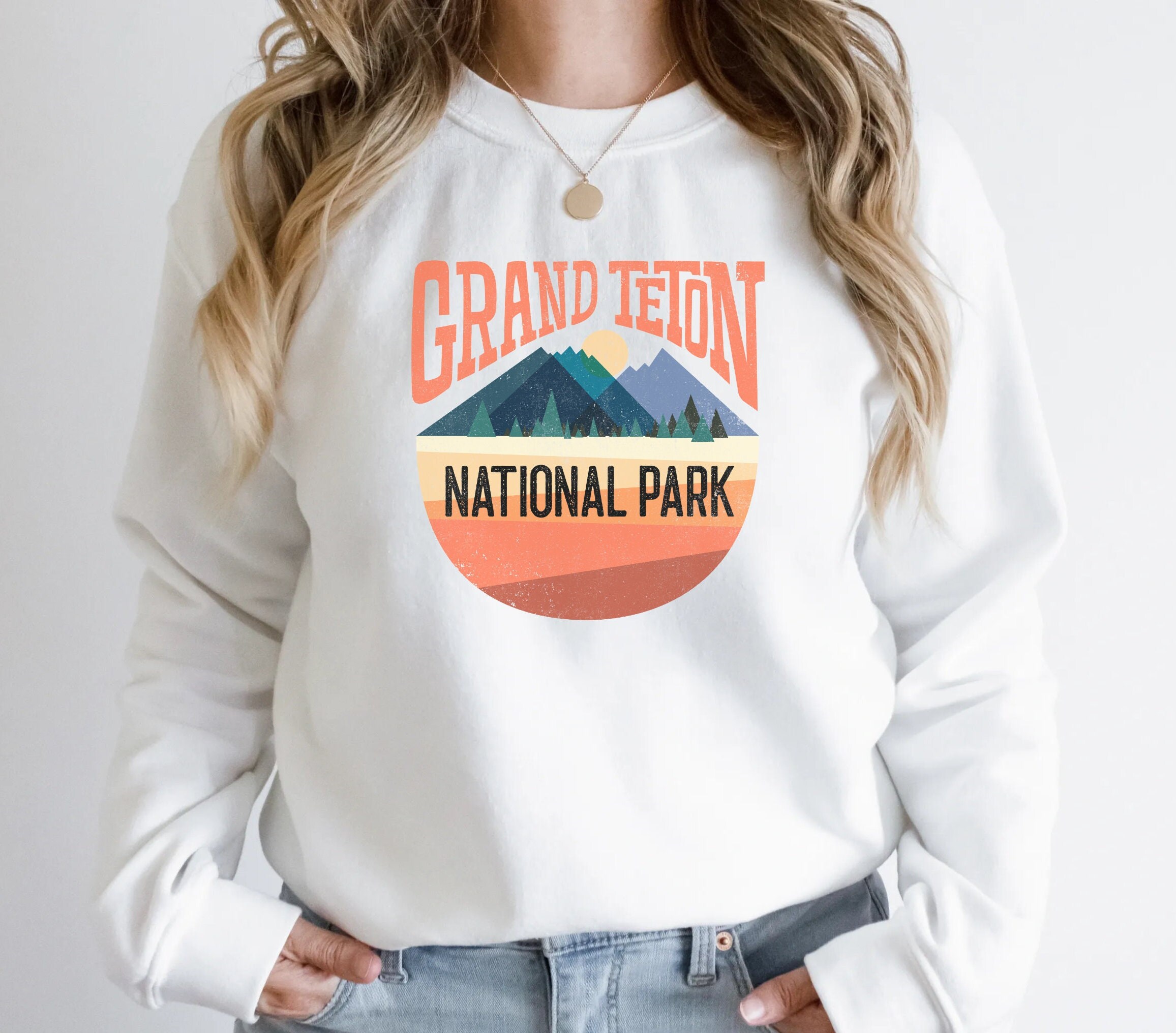 National Park Shirt Grand Teton Unisex Sweatshirt National Park Shirt Grand Teton Unisex Sweatshirt