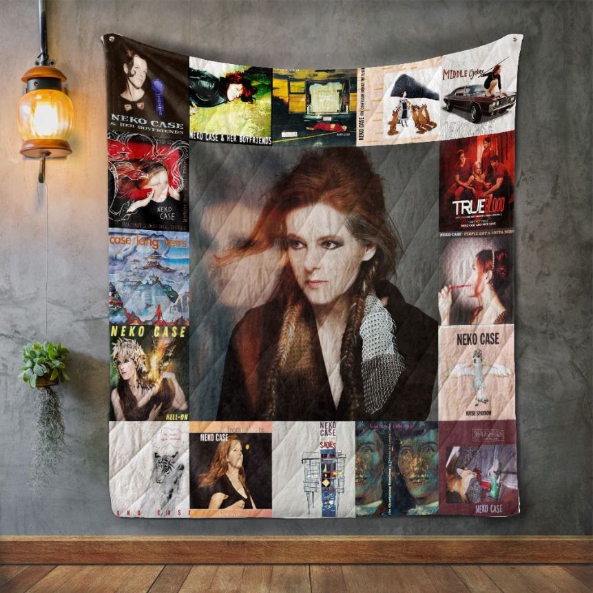 Neko Case Style 2 Quilt Blanket Neko Case Style 2 Quilt Blanket