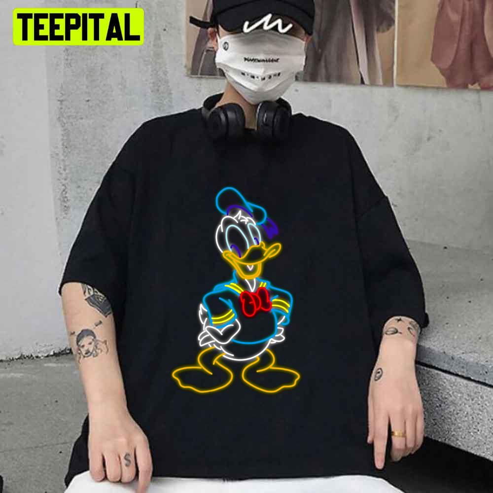 Neon Donald Duck Unisex T-Shirt Neon Donald Duck Unisex T-Shirt