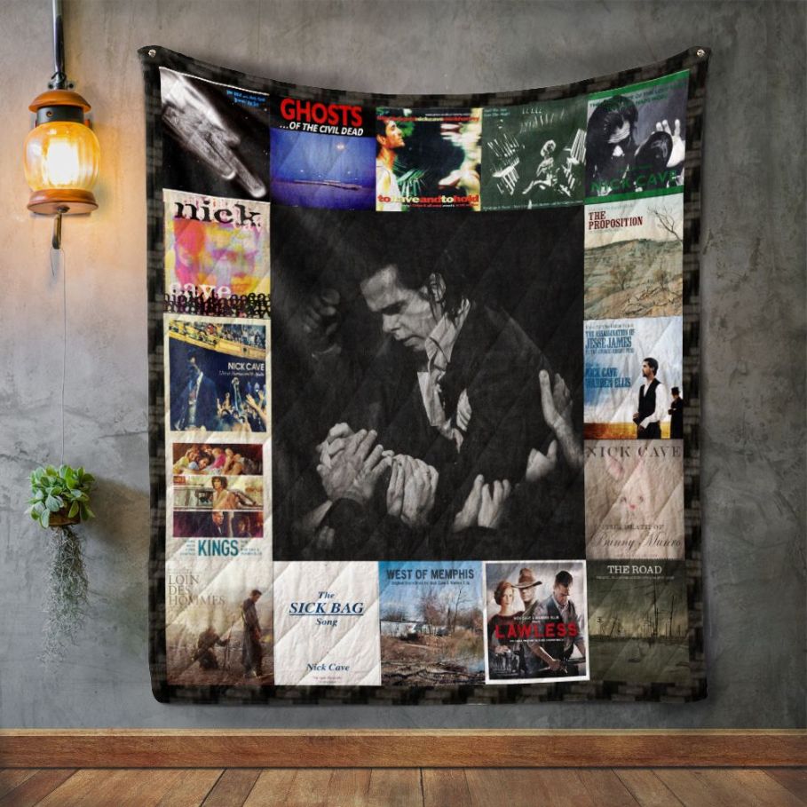 Nick Cave (Musical) Quilt Blanket Nick Cave (Musical) Quilt Blanket