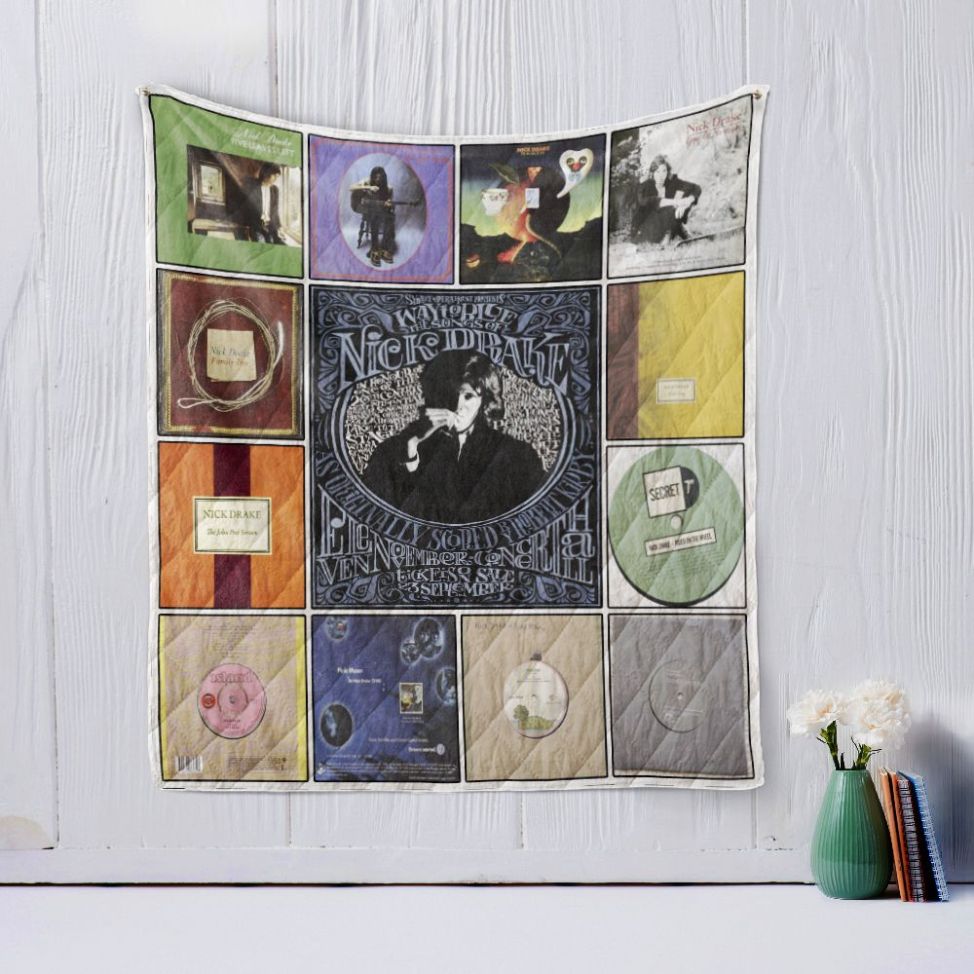 Nick Drake Quilt Blanket Nick Drake Quilt Blanket
