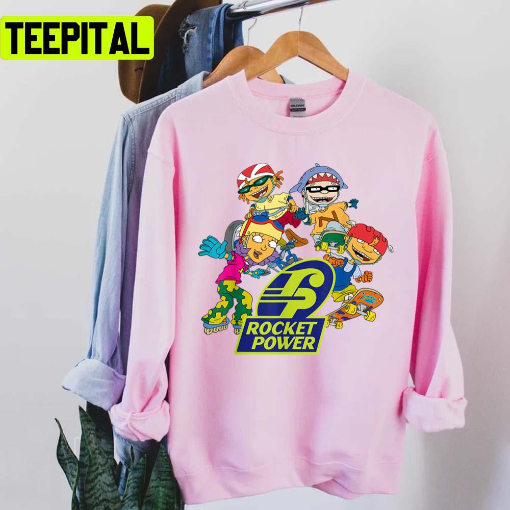 Nickelodeon Rocket Power Character Unisex T-Shirt Nickelodeon Rocket Power Character Unisex T-Shirt