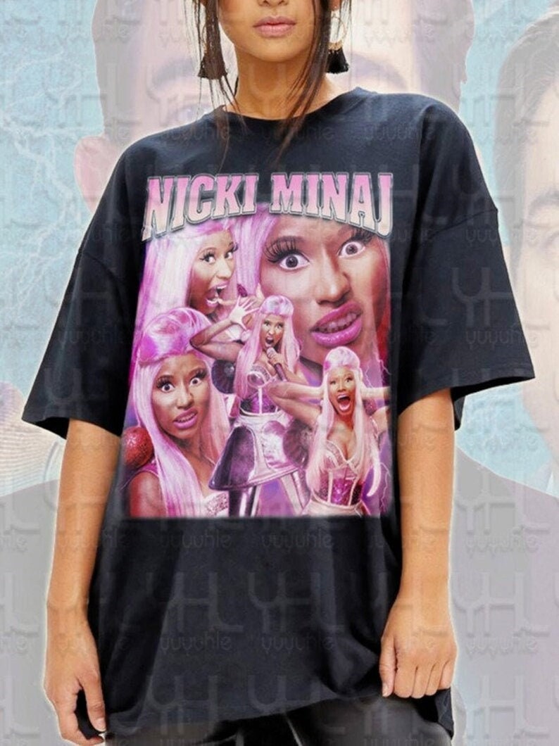 Nicki Minaj Hip Hop Vintage Art Unisex T-Shirt Nicki Minaj Hip Hop Vintage Art Unisex T-Shirt