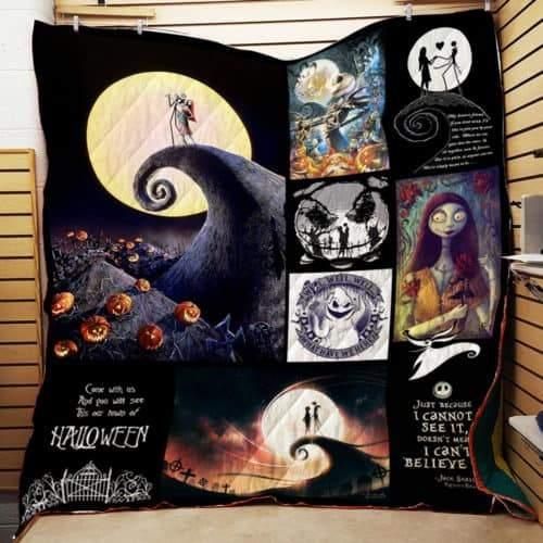 Nightmare Before Quilt Blanket Nightmare Before Quilt Blanket