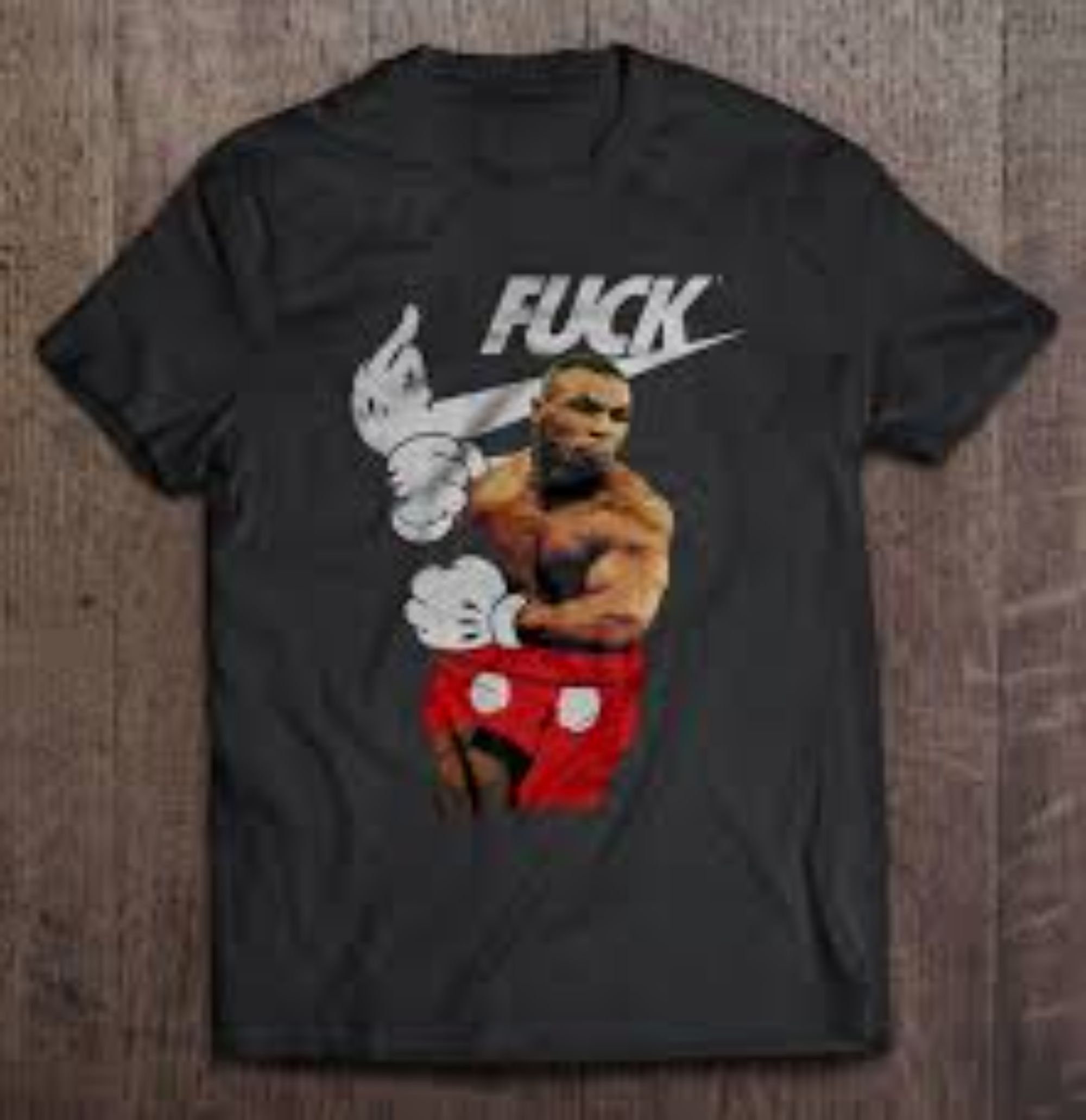 Nike Fuck Art Mike Tyson Unisex T-Shirt Nike Fuck Art Mike Tyson Unisex T-Shirt